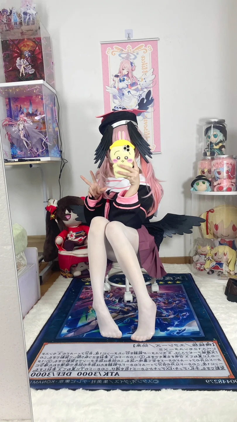 白栎Shirly - 蔚蓝档案·下江小春 [35P,7V-655MB] tg@simisebaisi 【丝足阁】013.webp